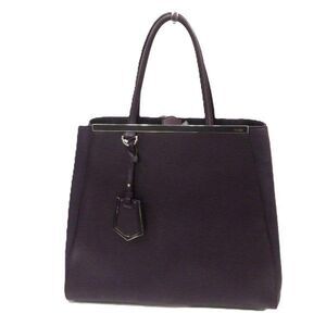 Fendi 2Jours Calf Leather Tote Bag